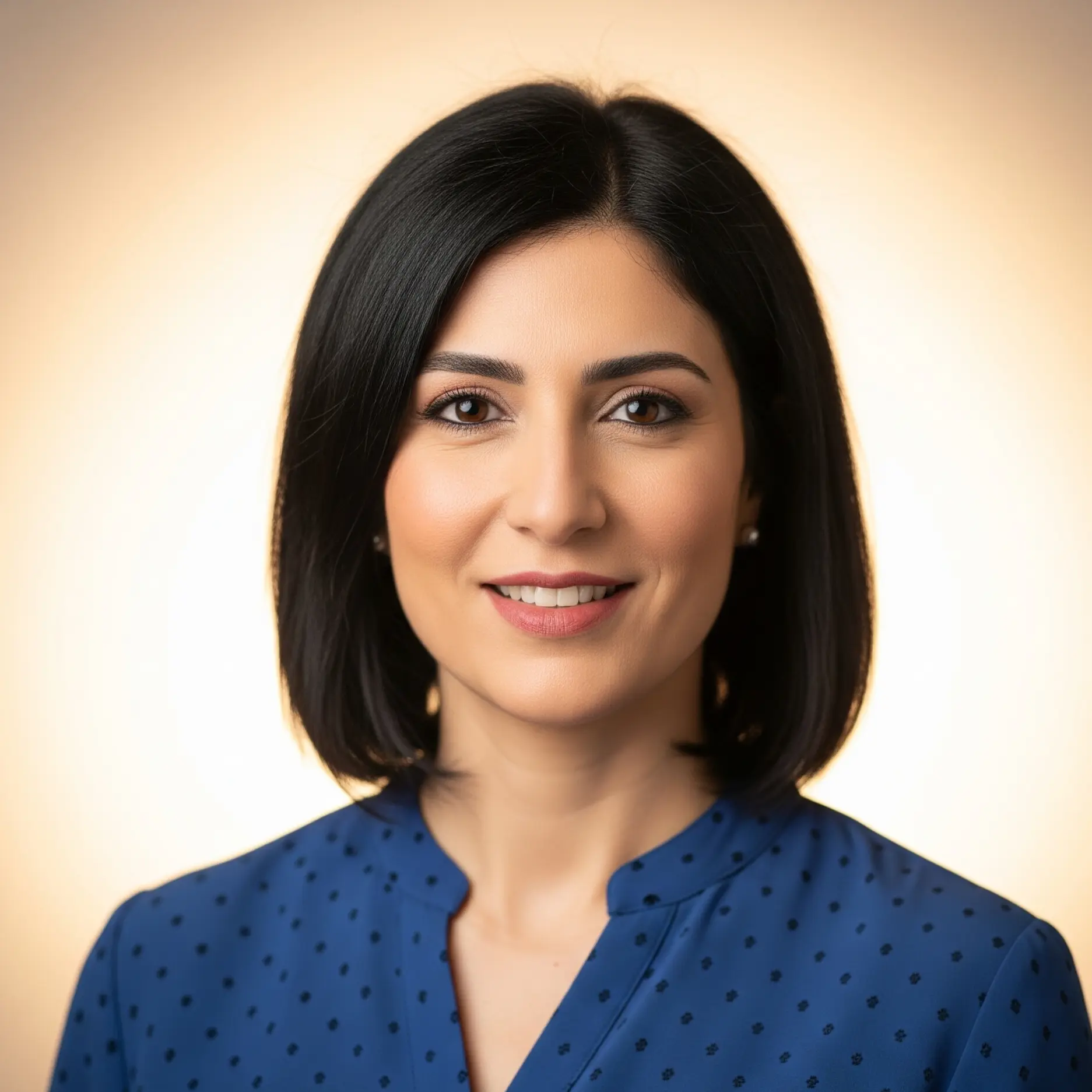 A soft, warm-toned portrait of a user.